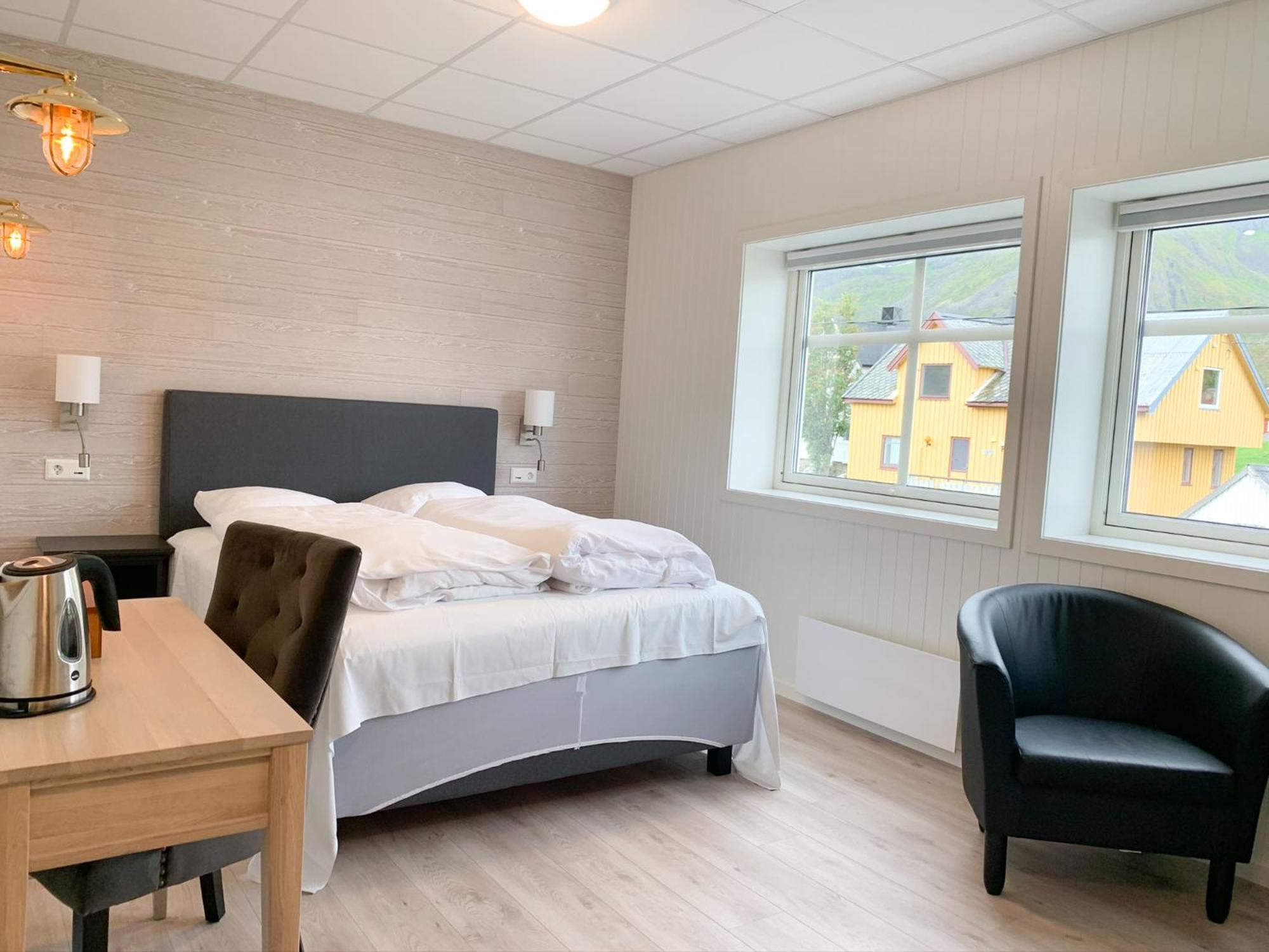 Mefjord Brygge Hotel Mefjordvaer ภายนอก รูปภาพ